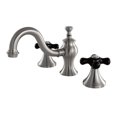 Kingston Brass KC7168PKX 8" Widespread Bathroom Faucet, Brushed Nickel KC7168PKX